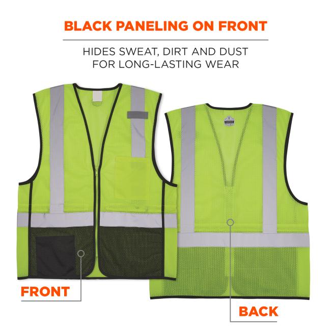 Ergodyne - 21129 GloWear 8220Z ANSI High Visibility Lime...
