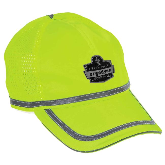 Lime 8930 hi-vis baseball hat