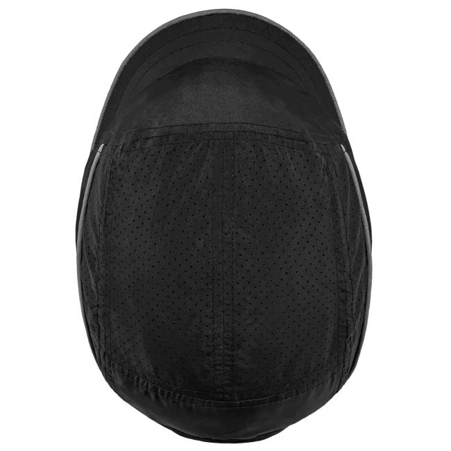 8955 Micro Brim Black Lightweight Bump Cap Hat image 5