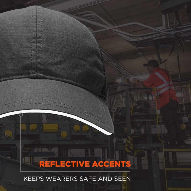 Reflective accents: keeps wearers safe and seen image 5