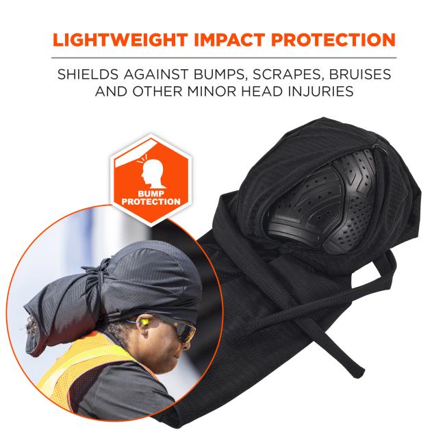 Lightweight impact protection: shields against bumps, scrapes, bruises and other minor head injuries