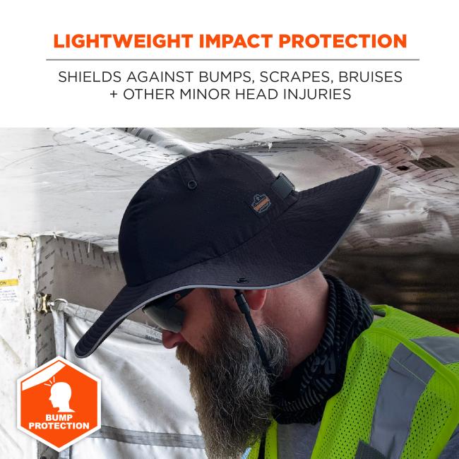 Lightweight impact protection: shields against bumps, scrapes, bruises and other minor head injuries