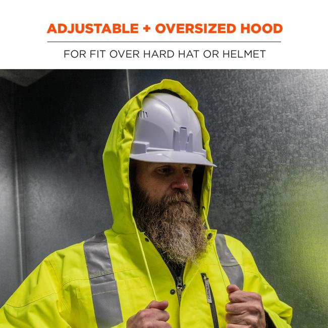 Heavy Duty Hi Vis Workwear Jacket Ergodyne