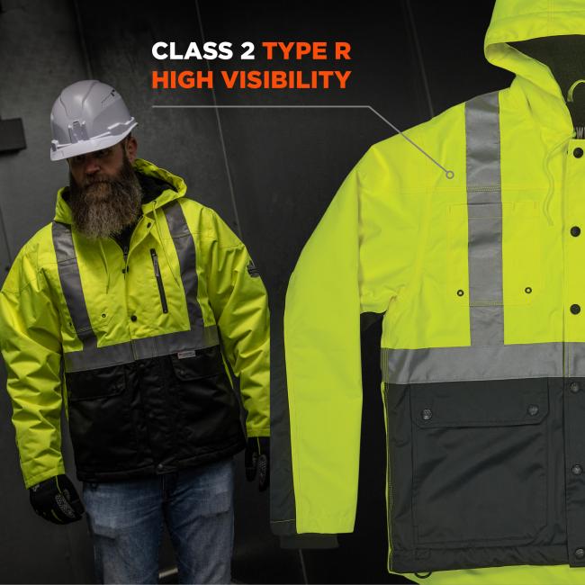 Class 2 type R high visibility