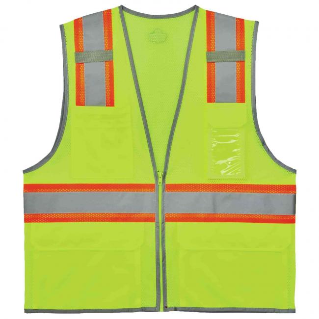 front of vest