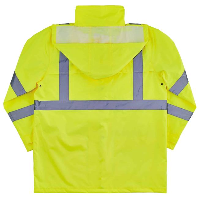 Lightweight Hi-Vis Rain Jacket - Type R, Class 3 | Ergodyne