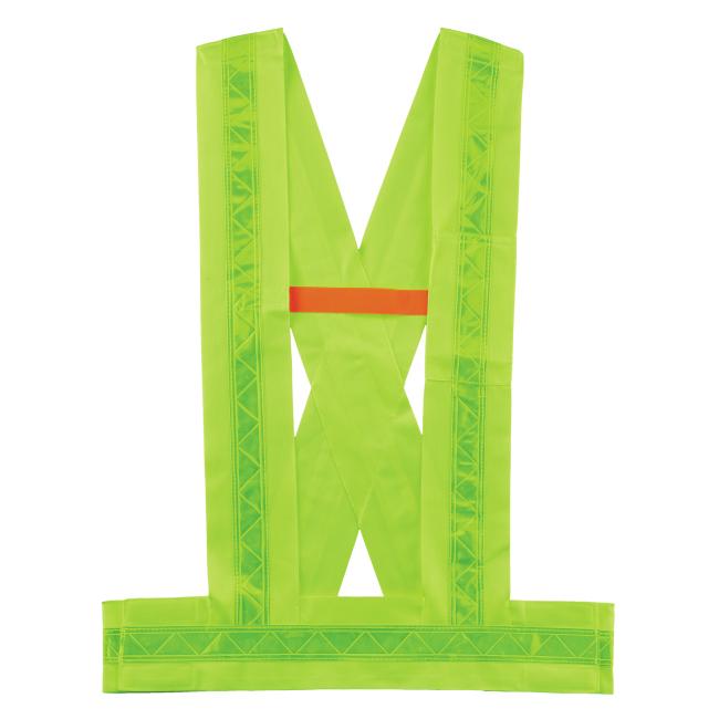 Front of lime breakaway sash