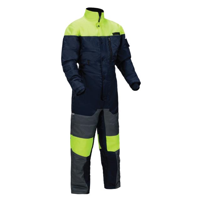 Front stood 6475 insulated freezer coveralls