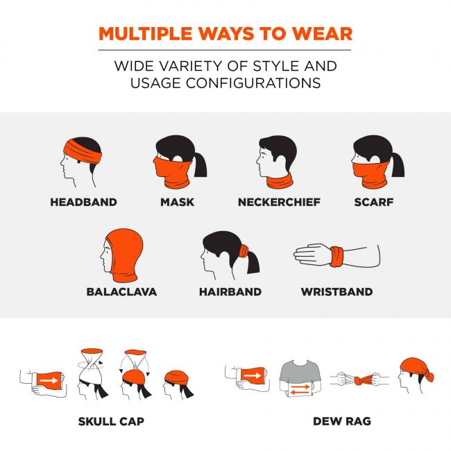 multiple ways to wear: wide variety of style and usage configurations image 2