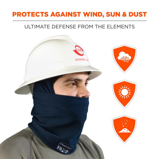 Protects against wind, sun & dust: ultimate defense from the elements. 