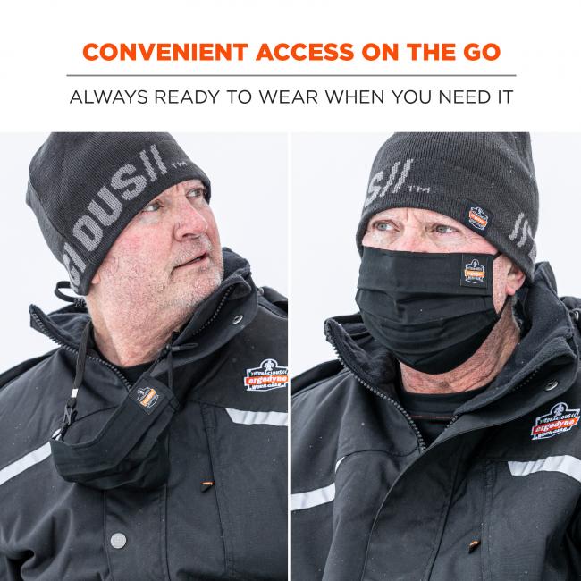 Convenient access on the go: always ready to wear when you need it