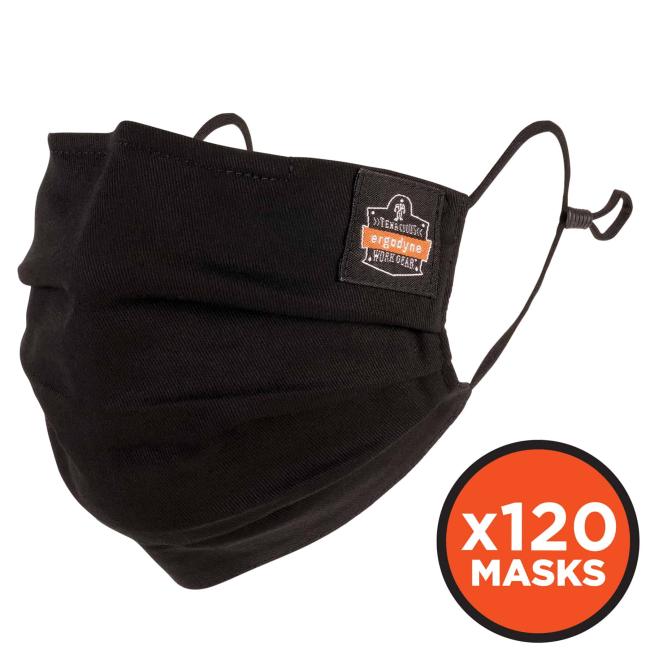 Three quarter view of face mask - x120 masks