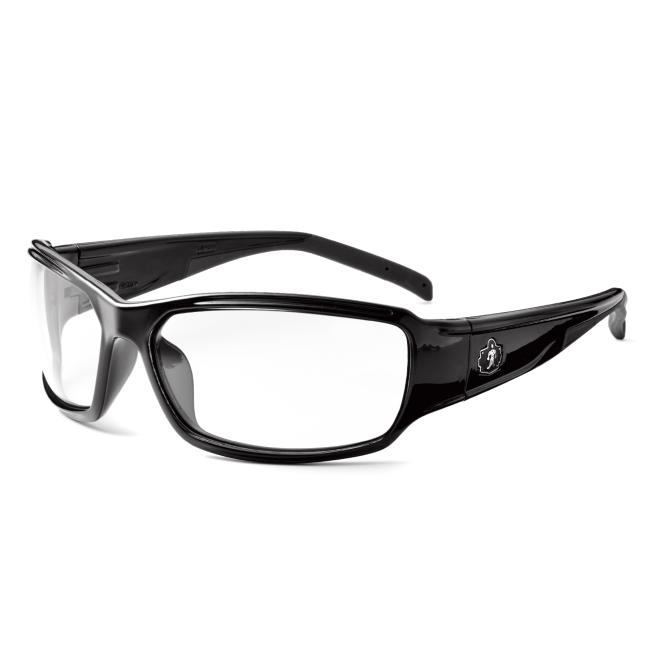3-quarter view of thor safety glasses