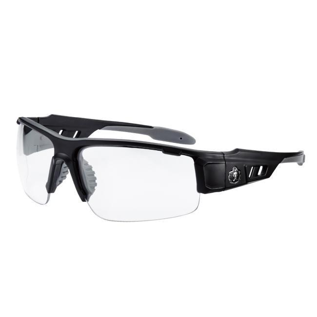 3-quarter view of dagr safety glasses