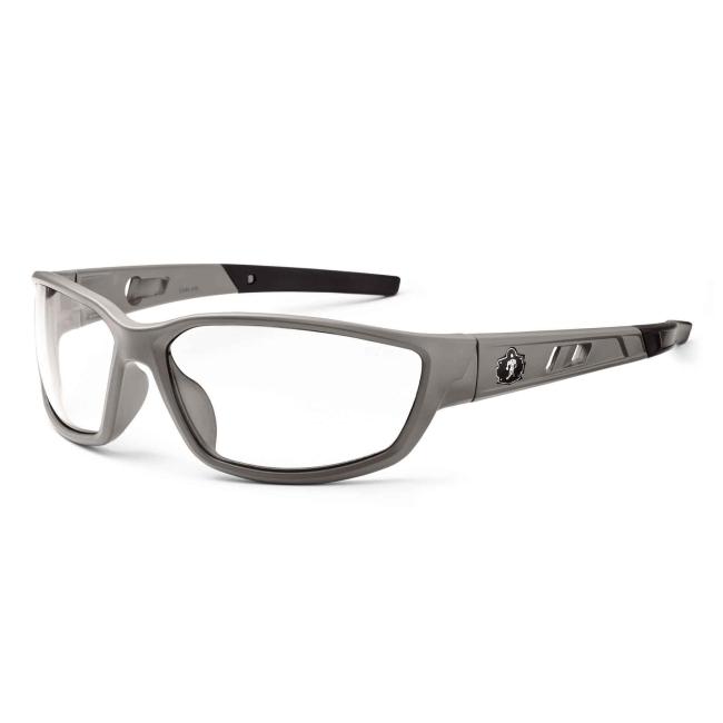 Kvasir Clear Lens Matte gray Safety Glasses image 100