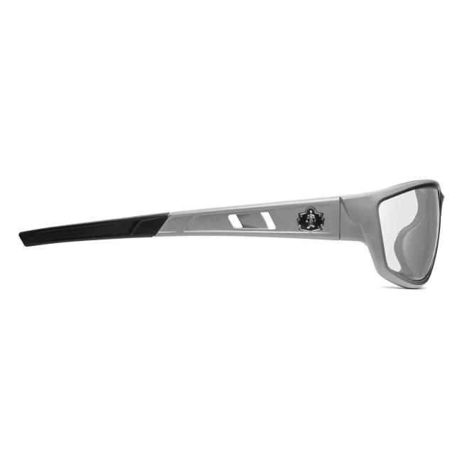 Kvasir Clear Lens Matte gray Safety Glasses image 3