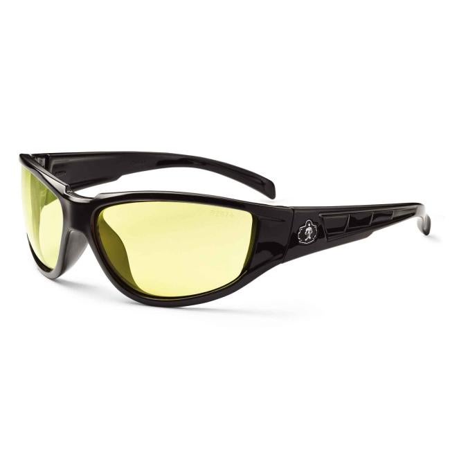 NJORD Yellow Lens black Safety Glasses image 2