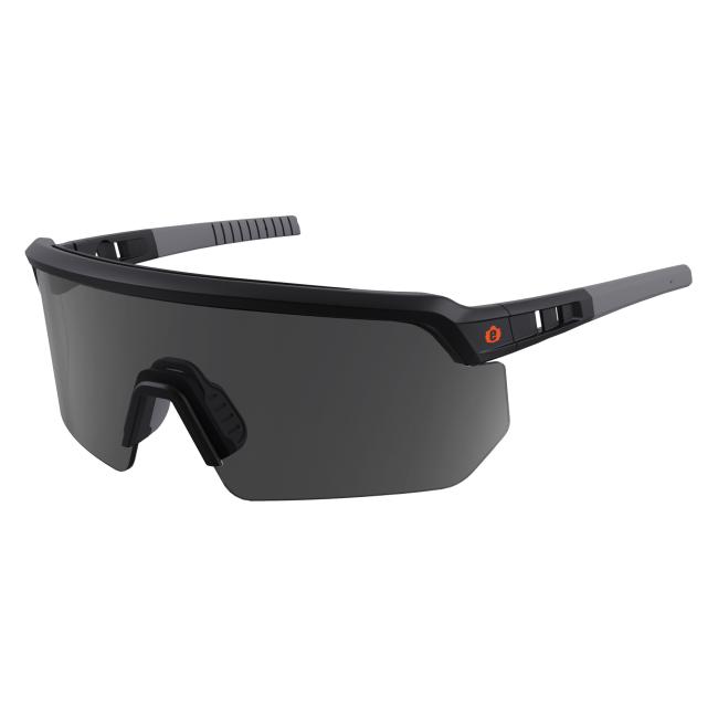 3-quarter view of polarized aegir safety glasses