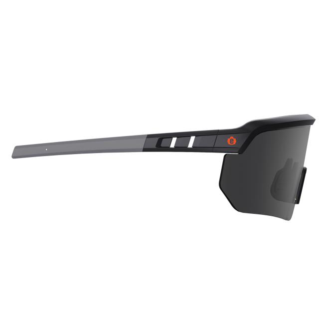 Right profile view of polarized aegir safety glasses