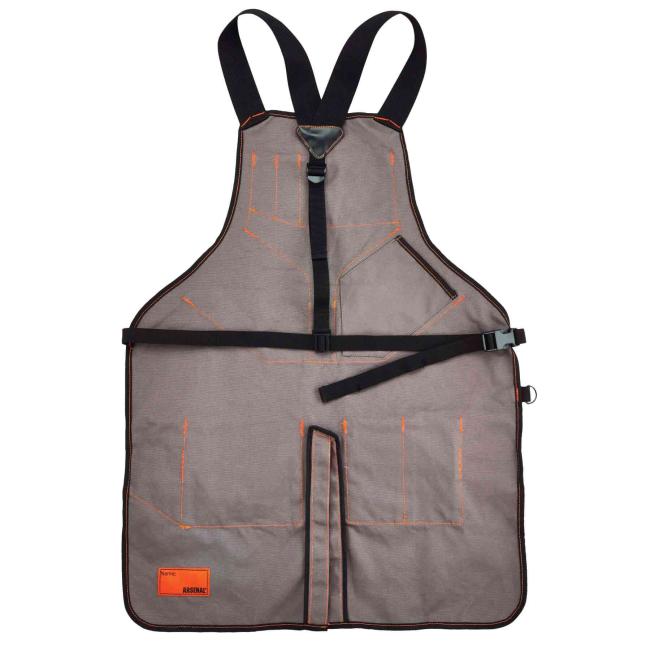 5705 Gray 13-Pocket Full Torso Apron image 3