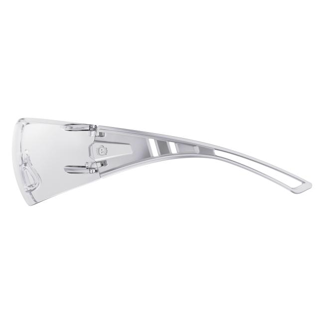 Left profile view of view of vordr safety glasses
