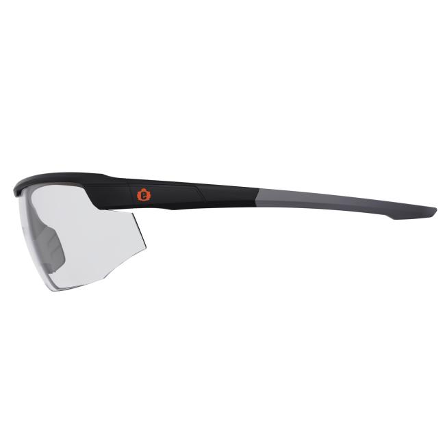 Profile left view of Skoll anti-scratch and enhanced anti-fog safety glasses