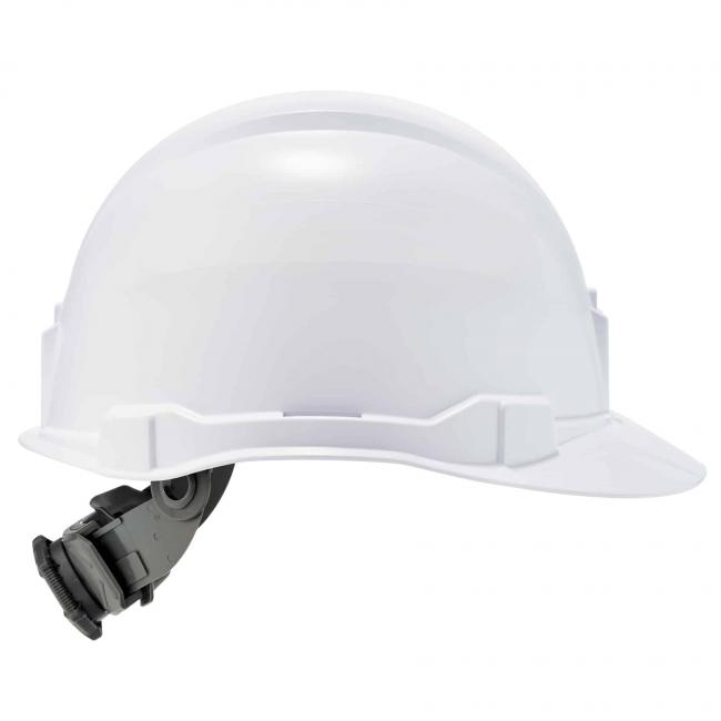 side of hard hat