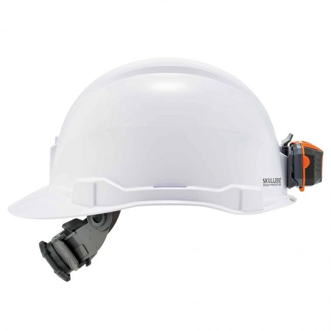 side of hard hat reversed