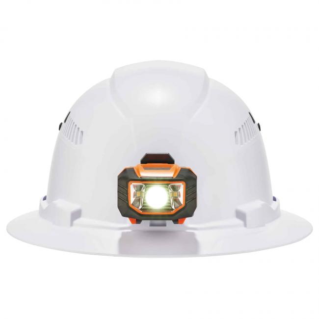 Download Class C Full Brim Hard Hat + LED Light with Ratchet ...