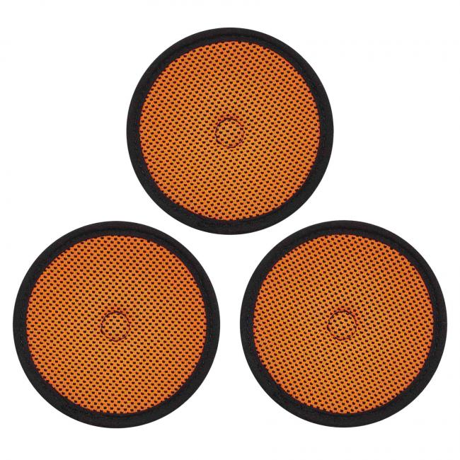 8983 Orange Hard Hat Replacement Top Pad 3-Pack image 1