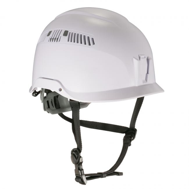 Front of safety helmet