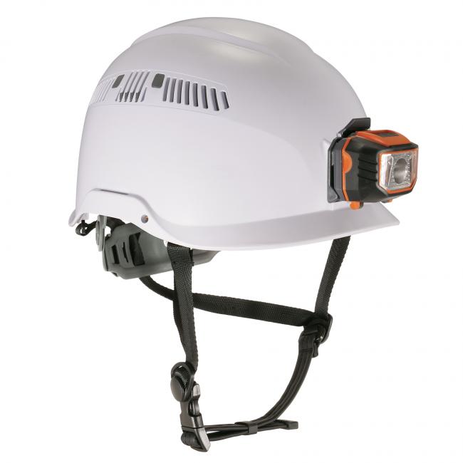 Front of safety helmet