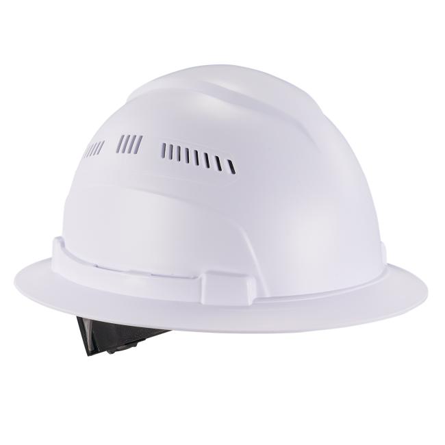 Skullerz 8968 Lightweight Full Brim Hard Hat Class C front.