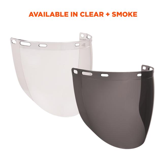 Available in Clear and Smoke.