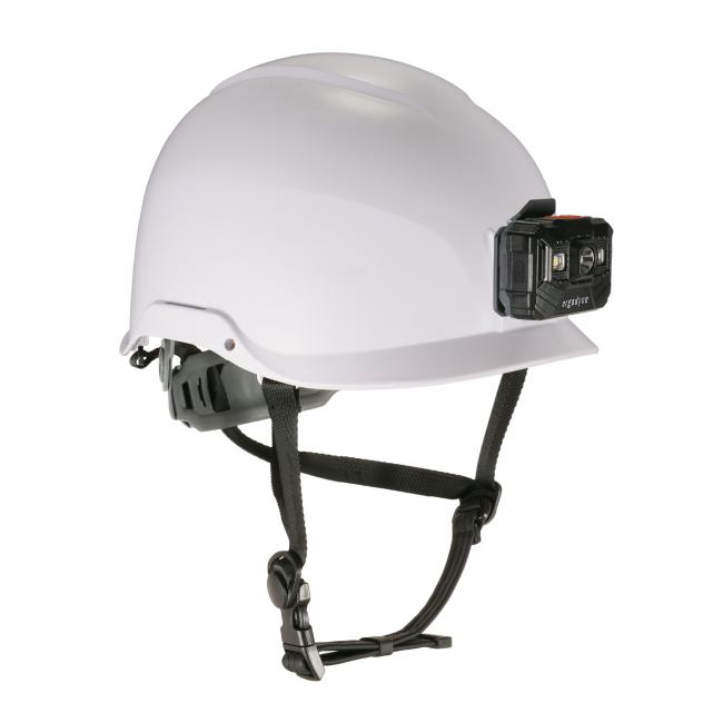 3 quarter view of type 2 class e safety helmet