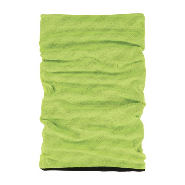 Front view of lime thermal fleece multi-band