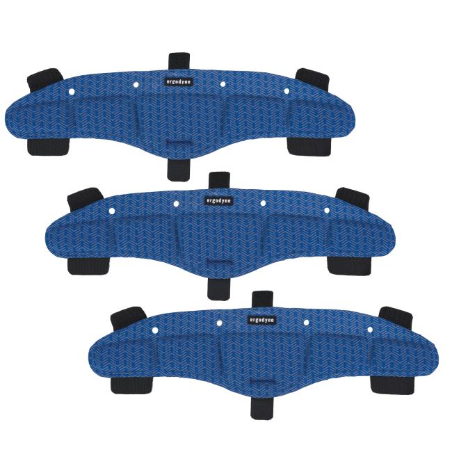 HAS HARDCORE CALベスト Chill-Its 6611 Hard Hat Cooling Sweatband Pad - Moisture-Wicking