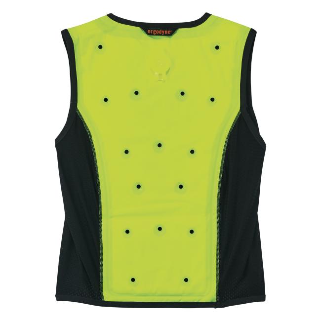 Back of lime dry evaporative cooling vest