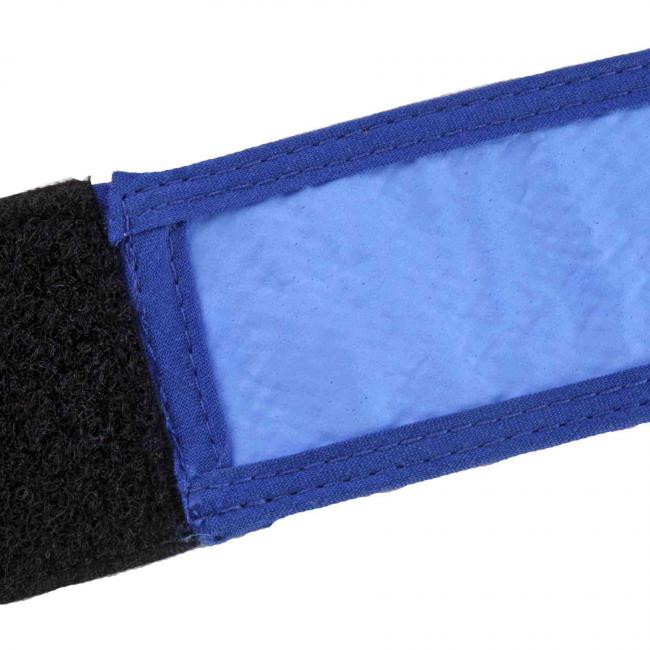 6705CT Solid Blue Evap. Cooling Bandana w/CT - H & L image 2