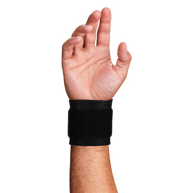 Palm view of wrist wrap support