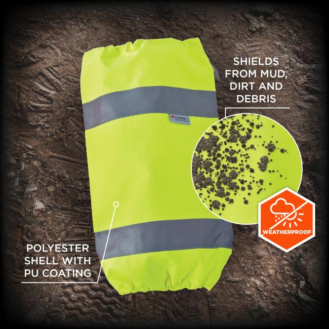 Weatherproof Protection: Built with a polyester shell and PU coating, these gaiters provide effective protection against mud, dirt, and debris. Ideal for rugged environments, they help keep the lower legs clean and dry in all conditions.