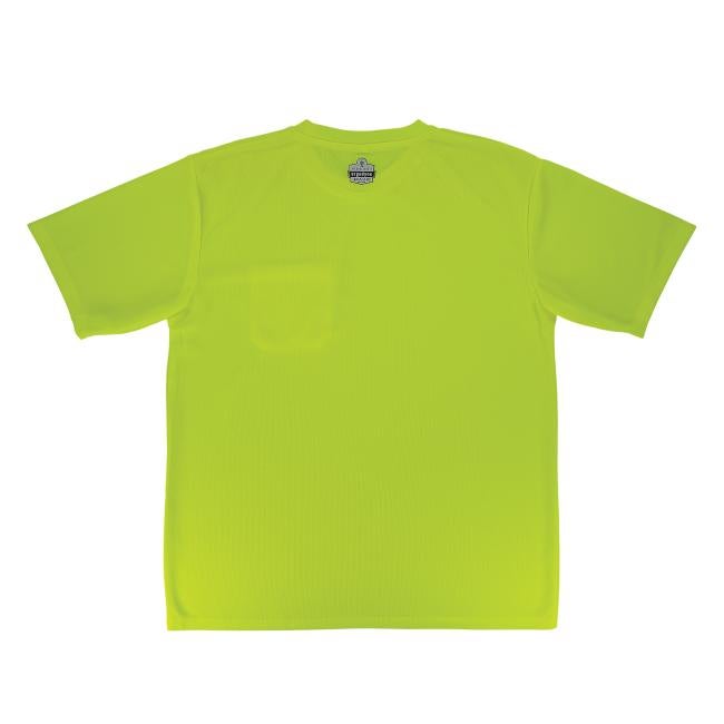Back of lime t-shirt