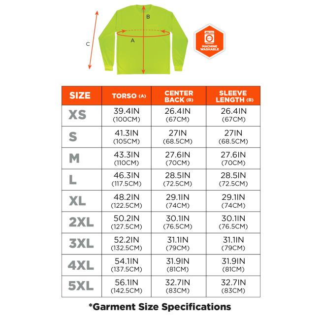 Essential Long Sleeve Hi-Vis Shirt | Ergodyne