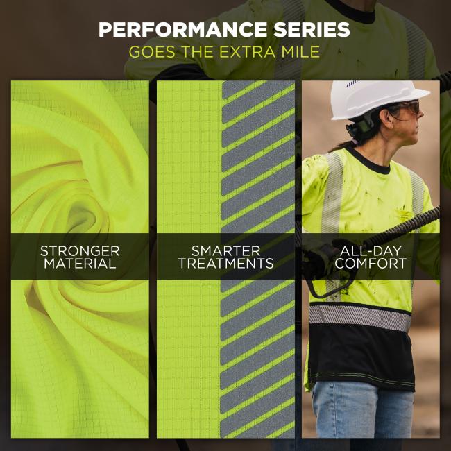 Performance Series has three key benefits: stronger material, smarter treatments, and all-day comfort.