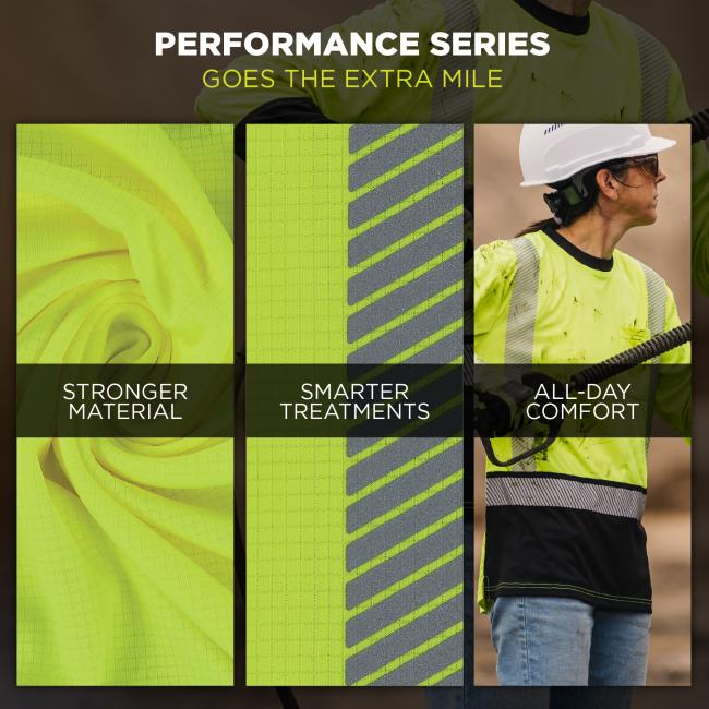 Performance Series has three key benefits: stronger material, smarter treatments, and all-day comfort.