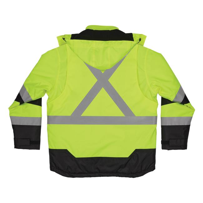 X-back hi vis safety jacket