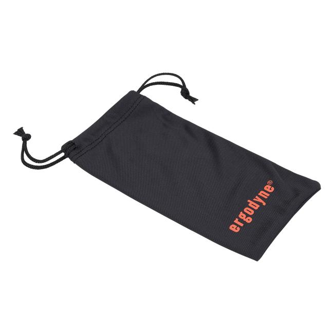 Microfiber cleaning bag for safety glasses