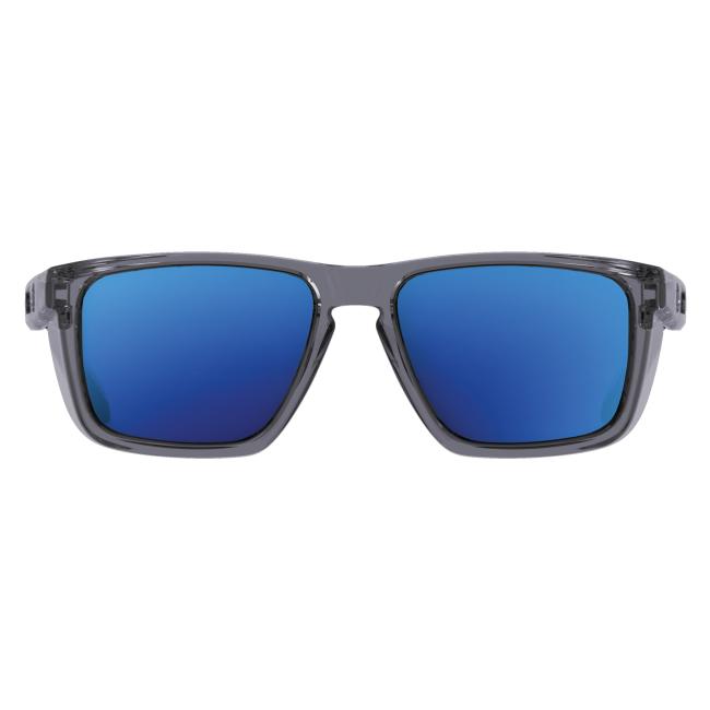 Front view of smoke blue mirror lens sixten safety glasses