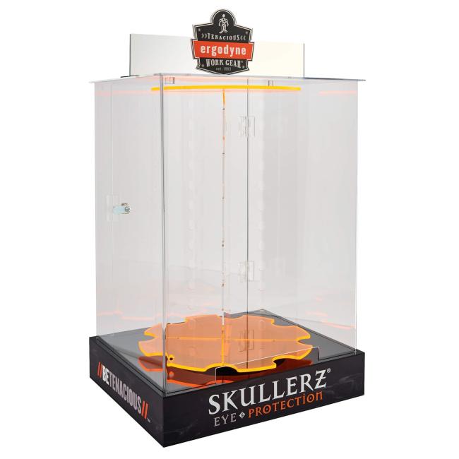 SKLRZSP12 Clear Eyewear Display-Spinning Locked Style image 1