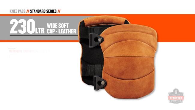 Wide Soft Cap Knee Pads | Ergodyne